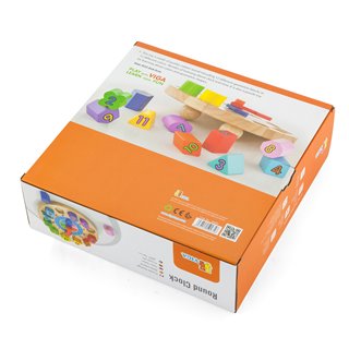 Shape sorting puzzle - clock